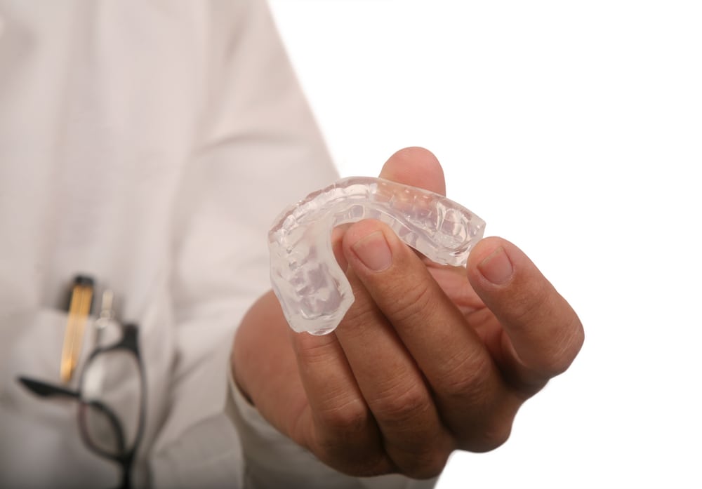 Clear mouth guard